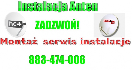 Montaż anten satelitarnych Anteny serwis instalacja Niechorze