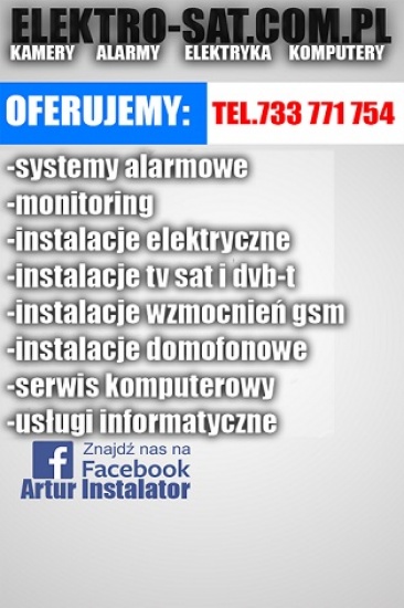 Elektryk - Instalacje elektryczne - montaż, naprawa Rewal