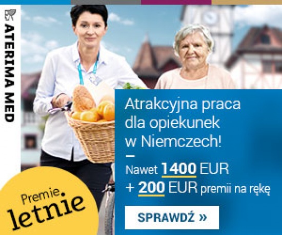 Praca w Niemczech/opieka osób starszych/7000 zł/dojazd opłacony